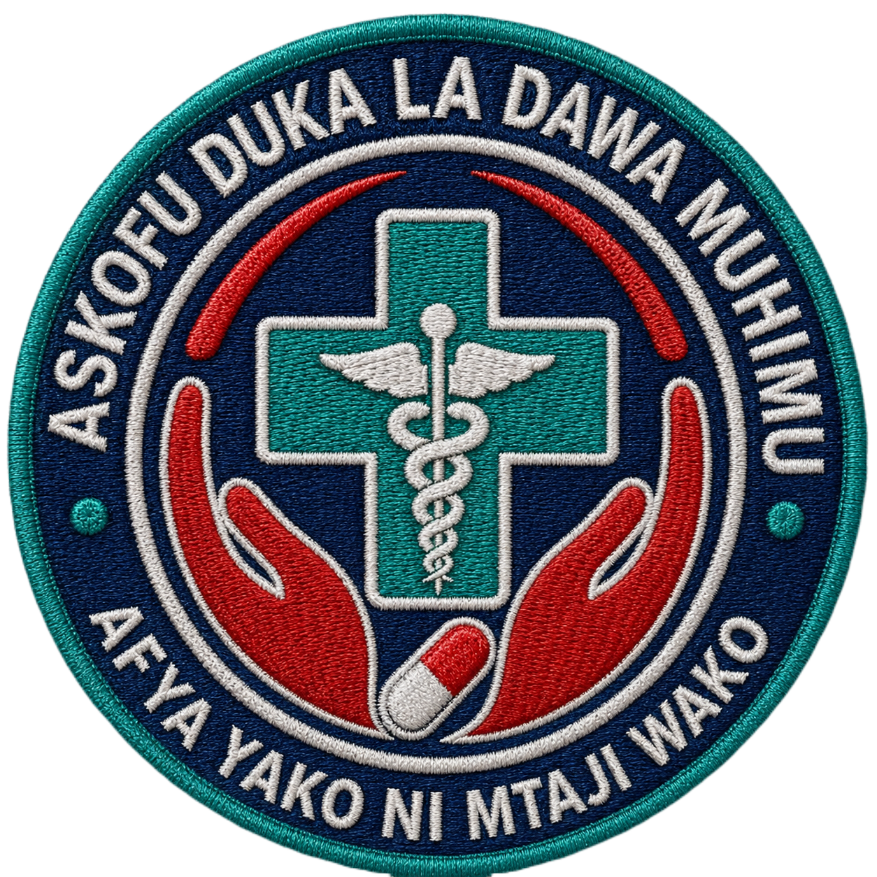 Askofu DLDM pharmacy emblem
